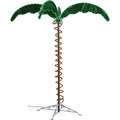 Mings Mark Green Longlife LED Palm Tree, 4-1/2' 8080103